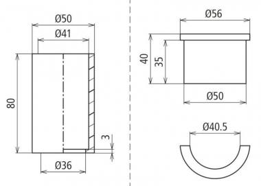 Dehn 107399 RED D40  RED D40 V2A DBS VBS 