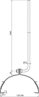 DEHN Fangeinrichtung              123109 