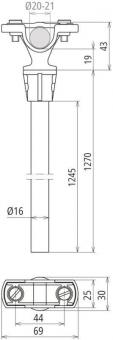 Dehn 106815 DH  DH ZS 20 D16 1270 GFK PA 