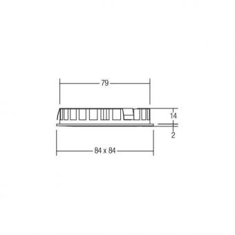 BRUM LED-Einbauleuchte          12130153 