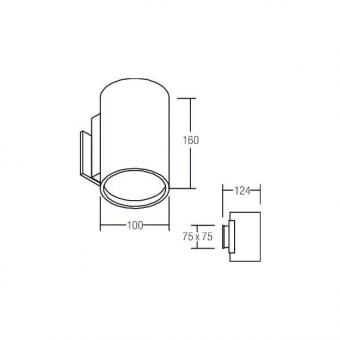 BRUM LED-Wandanbauleuchte       10042173 