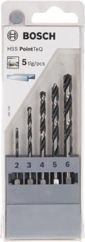 Bosch HSS PointTeQ 5tlg Set   2607002824 
