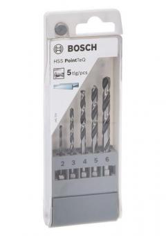 Bosch HSS PointTeQ 5tlg Set   2607002824 