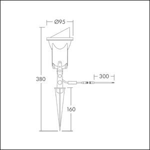 THORN Gartenstrahler Mary IP66  96633583 