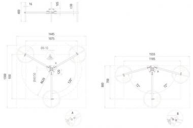 Dehn 105351 DBS   DBS KB D50 RA620 STTZN 