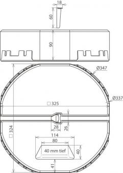 DEHN Betonsockel B55              102340 