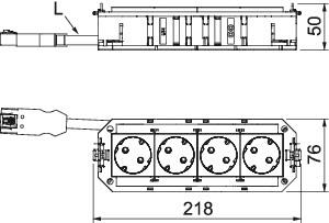 OBO UTC4 W W4 Universalträger Connect 