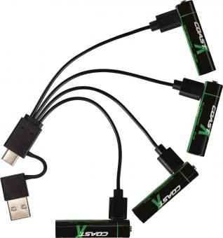 Coast Akku Li-Ion 1,5V Micro AAA   ZXAAA 