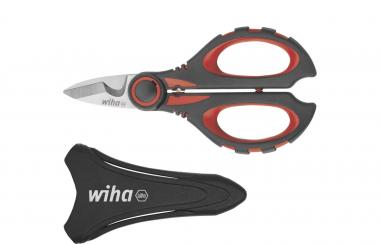 Wiha Elektrikerschere mit Crimpfunktion 