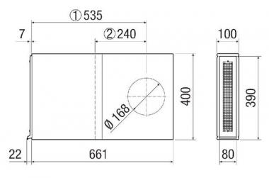 Maico Laibungselement           PP 45 LE 