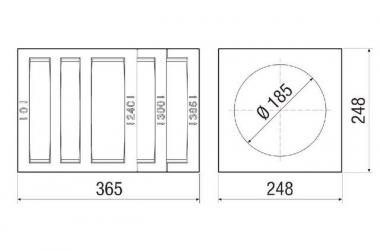 Maico Mauerblock f.PP 45        PP 45 MB 