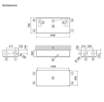 Maico 0095.0144          WS 300 Flat KBR 