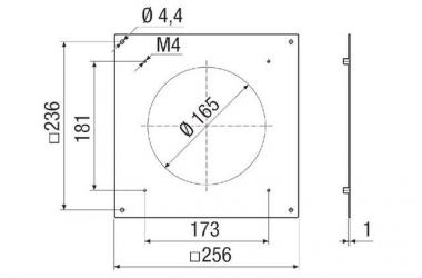 Maico Befestigungsblech    PPB 30 ARE BB 