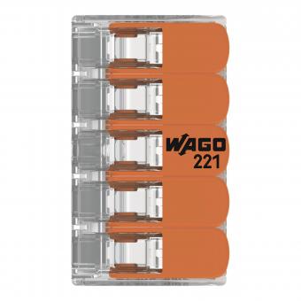WAGO 221-615 COMPACT-Verbindungsklemme, 