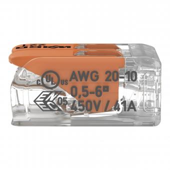WAGO 221-612 COMPACT-Verbindungsklemme, 