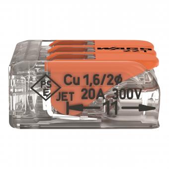 WAGO 221-413 COMPACT-Verbindungsklemme, 