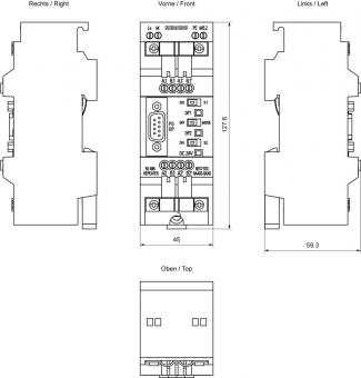 Siemens 6ES79720AA020XA0 SIMATIC DP 