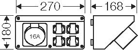 HENS FP Connection Box, FP CB  FP CB 216 