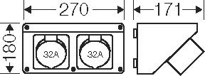 Hensel Connection Box          FP CB 213 