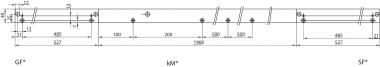 FF Montageplatte GS G-   DCA160-----EV1- 
