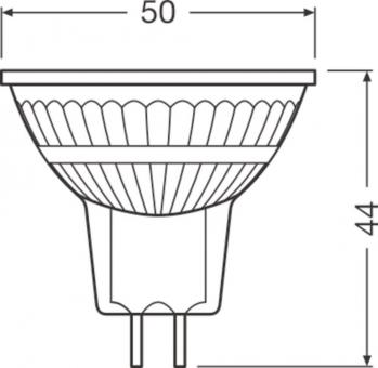 LEDV LED Reflektor 3,4-20W/927 dimmbar 