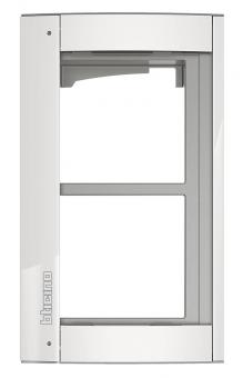 BTicino 350222 Abdeckrahmen 2M m.Träger 