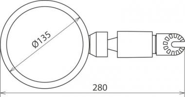 DEHN Isolierspiegel mit           785190 