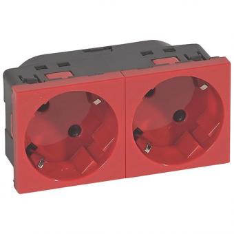 Legrand 077272 Schuko Steckdose 45° 