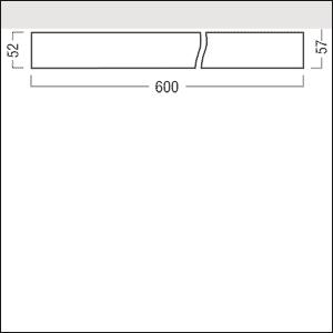 ZUM LED Anbauleuchte MIREL-L A  42182126 