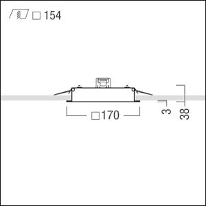 Zumtobel MIREL L mini EP        42184008 