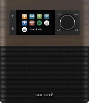 Sonoro Stream walnuß Dekor-schwarz 