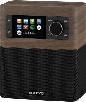 Sonoro Stream walnuß Dekor-schwarz 