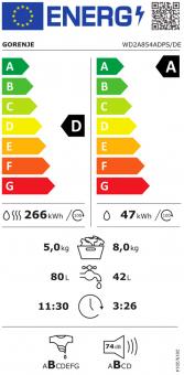Gorenje WD2A854ADPS/DE Waschtrockner 