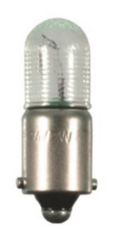 S&H Röhrenlampe 9x26mm BA9S 24V 2W 23098 