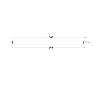 BAIL ecobasic LED T5 8W/840  80100040804 