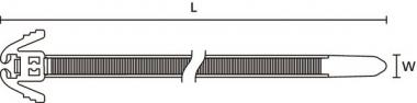 Hellermann REZ300-PA66-BK(100) 