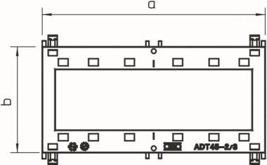 OBO ADT-45 3 Adapter 2/3fach f.GES u.GEA 