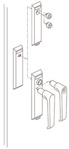 GS Knebelgriff Mit         NSYCL1242ECSX 
