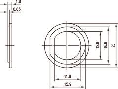 TEGA Isolierscheiben         B00031D1275 