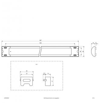 EVN LED-Anbauleuchte opal ws   L8972802W 