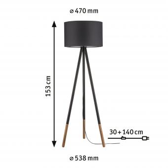 Paulmann Stehleuchte max.1x20W E27 79633 