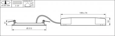 PHIL CoreLine SlimDownlight gen3 