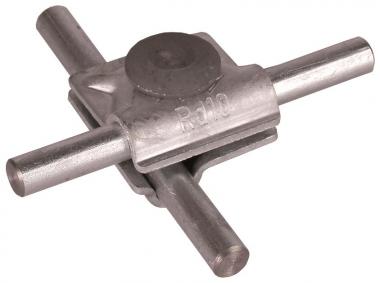 DEHN MV-Klemme Rd10mm St/tZn mit  391060 