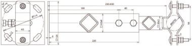 Dehn 105347 WB D40.50 V230.400 STTZN V2A 