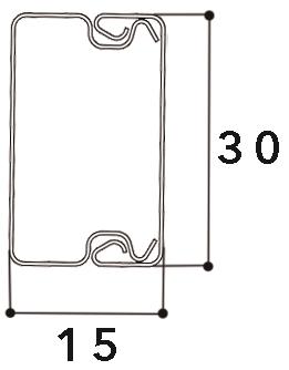 GGK Kanal Mini/S 15x30             24605 