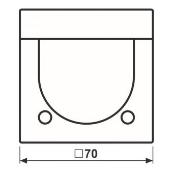 Jung KNX Automatikschalter LS 3281-1 WWM 