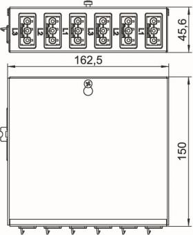 OBO UVS-6S2SA Unterflurverteiler 