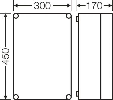 HENS Leergehäuse                  MI0300 