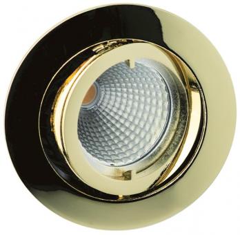RUTEC Einbaustrahler gold     ALU5537-3N 