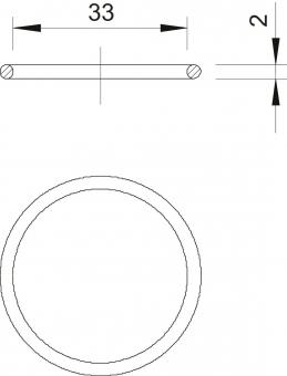 OBO 171 PG29 Dichtring O-Ring PG29 NBR 